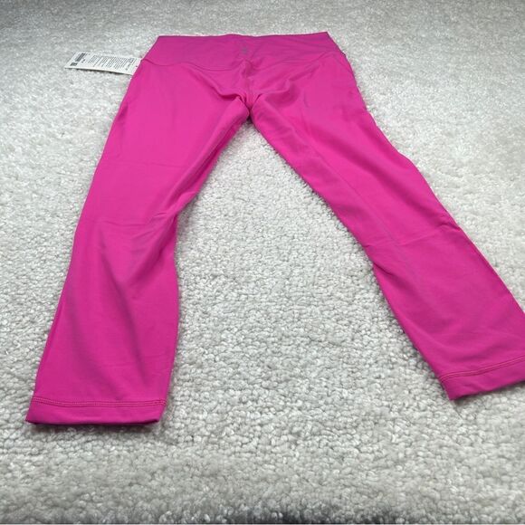 Lululemon Align High Rise Crop Legging Sonic Pink 23" - Picture 2 of 8